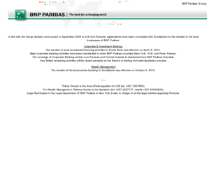 bnpparibas.com.pa: The bank for a changing world | BNP Paribas Panama
The Panamanian site of bank BNP Paribas. BNP Paribas is also the leading financial group of the eurozone through its results and capitalization.