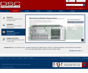 dsc.hr: Prodaja DSC d.o.o. | Početna
Prodaja DSC d.o.o. je ovlašteni uvoznik i zastupnik kompanije DSC (Digital Security Controls) i kompanija pridruženih ovom renomiranom proizvođaču u okviru Tyco grupe među kojima su Bentel, Sur Gard, Kantech i drugi.