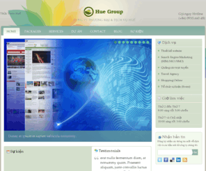huecompany.com: Hue group | Công ty Thương mại & Công nghệ Huế
Cung cấp các trải nhiệm trực tuyến cho quý doanh nghiệp và người tiêu dùng.