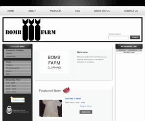 thebombfarm.com: Bomb Farm
Bomb Farm Clothing and Apparel