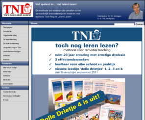 tnl.nl: Toch Nog Leren Lezen?
