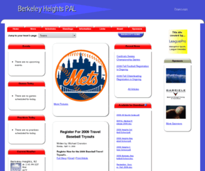 bhpal.com: Berkeley Heights PAL - Berkeley Heights, NJ
Berkeley Heights PAL site with schedules, scores, articles, rosters, etc.