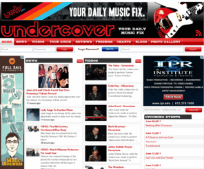 soundstadium.net: Undercover - Your Daily Music Fix
Australia's number one music news and entertainment site - undercover.fm: Music news, entertainment, music videos, artist interviews.