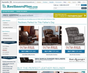 allrecliners.com: Recliners : Leather Recliner Chairs & More at Recliners Plus
Shop a variety of recliners at Recliners Plus. Buy leather recliners, swivel recliner chairs & more by the best brands like Berkline & Catnapper for sale at up to 30% off!