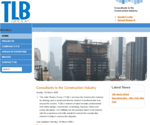 tlbgroup.com: .::TLB Group::. Consultants to the Construction Industry  - Home
TLB Group - Consultants to the construction industry Offices in New York and Wilmington, NC, Consultants to the Construction Industry