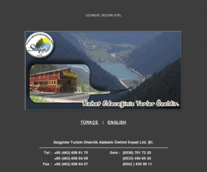 uzungolsezginotel.com: || UZUNGÖL SEZGİN OTEL || trabzon, uzungöl, otel, uzungöl otelleri
Uzungöl Sezgin Motel Ailenizle huzur bulabileceğiniz doğanın içinde göl manzaralı otel. Uzungöl / Çaykara / Trabzon