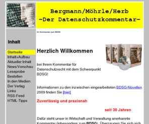 datenschutz-kommentar.com: BMH - Ihr Kommentar zum Datenschutzrecht (BDSG)
Der Datenschutzkommentar Bergmann/M