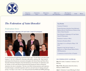 federationsaintbenedict.org: Federation of Saint Benedict
Information and directory for the Federation of Saint Benedict, a congregation of Benedictine women in the United States.