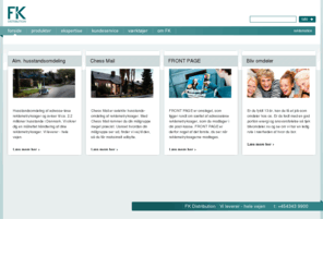 fk.dk: FK DISTRIBUTION
FK Distribution leverer husstandsomdelte tryksager til ca. 2,2 millioner hustande to gange om ugen. 