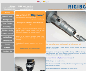 rigibore.co.uk: Boring Bars, ISO Cartridges, Carbide Inserts - Rigibore Ltd
Rigibore Ltd - standard and bespoke special boring bars, ISO cartridges, Micron-adjustable boring units (MBU), UFP cartridges, and carbide inserts.