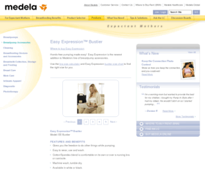 ezexpression.net: Easy Expression™ Bustier - Medela
Hands-free pumping made easy with Medela's Easy Expression bustier!