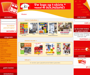 inmijnbus.be: Uw portaalsite voor reclame, folders, promoties en gratis pers.
