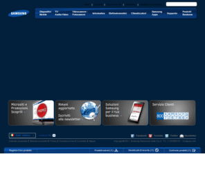 samsung.it: Samsung Italia - Telefoni cellulari, tv lcd, televisori al plasma, lettori mp3, frigoriferi, monitor lcd, lettori dvd, home theatre, videocamere, stampanti
Scopri la gamma dei prodotti Samsung: telefoni cellulari, tv lcd, televisori al plasma, lettori mp3, frigoriferi, monitor lcd, lettori dvd, home theatre, videocamere e stampanti.