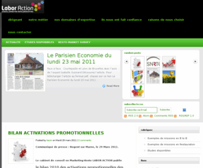 laboraction.fr: LABORACTION cabinet Conseil en Marketing Vente Commercial Internet
Un site utilisant WordPress