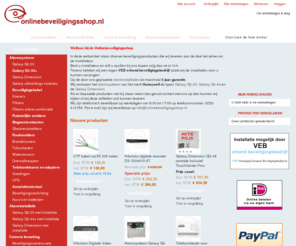 onlinebeveiligingsshop.nl: Home page
Verkoop van beveiligingsapparatuur voor de doe het zelver en installateur.