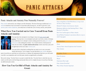 panicattacksand.com: Panic Attacks And
Panic attacks and anxiety can collapse your life eventually. The fear of having another panic attack in many ways can almost be worse than having one.
