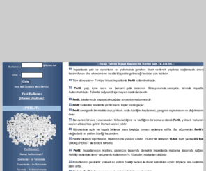perlit.org: Bulak Yalıtım İnşaat Madencilik Nakliye Gıda Bilgisayar Üretim San.Tic.Ltd.Sti .:: - Bulak yalıtım Yapı izolasyon Malzemeleri...:::... Perlit , perlite, Etiper, inper, Dow, Emülzer, Persan, Membran ildizbond, izolasyon, Mantolama, insulation, xps, Styrofoam, Decraboand, Mavi köpük, Mardav, Decrabond, polystren, Lafarge, pak siding, sika, yks, stropor, izocam, yalıtım, yalitim, inşaat,
Bulak Yalitim insaat Madencilik Nakliye Gıda Bilgisayar Üretim San. Tic. Ltd.Sti. ELAZIĞ