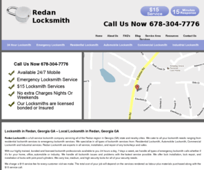 redan678locksmith.com: Redan Locksmith Services, Local Locksmiths in Redan, Georgia GA
Locksmith Redan, Georgia GA: Local Locksmith services in Redan, Georgia GA. 24 Hour Locksmith, Emergency Locksmith, Automobile Locksmith  services in Redan Georgia (GA).