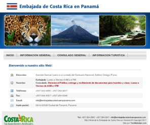 embajadacostaricaenpanama.com: Embajada de Costa Rica en Panama
Embajada de Costa Rica en Panama