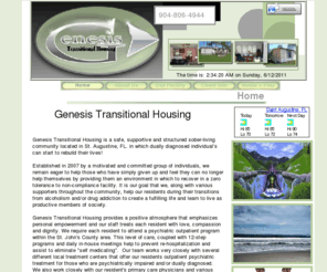 genesistransitionalhousing.com: Home
Halfway Housing St. Augustine