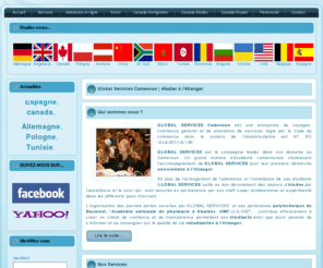gsetudescm.com: Global Services Cameroun | étudier à l'étranger
GSETUDESCM! - études à l'étranger. nous vous facilitons l'inscription et l'obtention des visas.