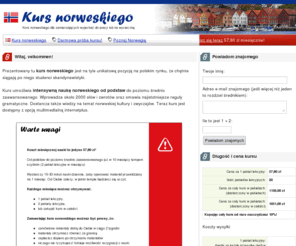 kurs-norweskiego.pl: Kurs norweskiego
Kurs norweskiego - skuteczny kurs korespondencyjny dla początkujących. Darmowa lekcja próbna!
