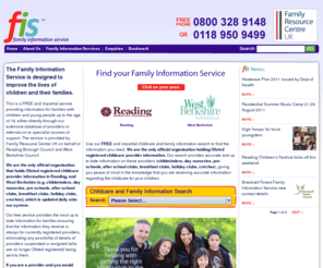 familyresourcecentreuk.org: Family Resource Centre UK - providing the Family Information Service for Reading, Bracknell Forest and West Berkshire
The Family Information Service for Reading, Bracknell Forest and West Berkshire. Information on childcare, special needs, benefits, advice, leisure, activities, childminder, school, nurseries and health