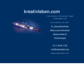 kreativleben.com: kreativleben.com
Hier entsteht kreativleben.com