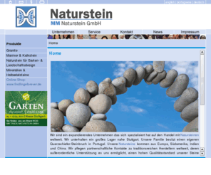 mmtradeintl.net: MM TRADE NATURSTEIN GmbH | Natursteine - global und fair
Naturstein von MM Trade GmbH ist ein Geschenk der Natur. Wir bieten Quarzite, Schiefer, Graphit, Sandstein, Kalkstein und Granit in bester Qualität, als Fliesen, Bodenplatte, Rohplatte oder Arbeitsplatte. Gartenweg anlegen, Bad fliesen, Terrasse pflastern oder Arbeitsplatte für die Küche? Hier finden Sie den richtigen Stein.