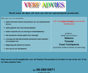 verf-advies.nl: Verf Advies
Advies voor al uw verfklussen...