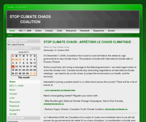 climatechaos.net: Stop Climate Chaos Coalition - Home
Stop Climate Chaos Coalition