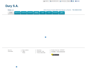 dury-89.com: Couverture - Dury S.A. à Saint Georges sur Baulche
Dury S.A. - Couverture situé à Saint Georges sur Baulche vous accueille sur son site à Saint Georges sur Baulche