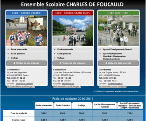 jeannedarc-limoges.fr: Ensemble Scolaire CHARLES DE FOUCAULD
