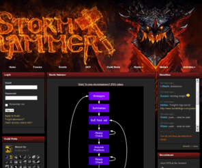 stormhammer.net: Stormhammer: | A Raiding guild based on Saufang
Storm hammer is an alliance guild based on the Oceanic nagrand realm.
we focus on end game raiding content.