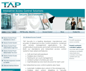 tapsecurity.com: TAP Security Access Control
TAP Security Access Control