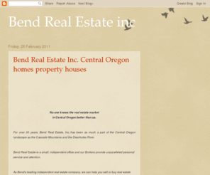 bendrealestateinc.com: Bend Real Estate inc
