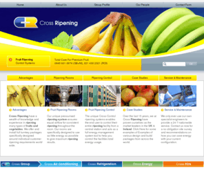 crossripening.com: Fruit Ripening | Fruit Ripening Rooms | Fruit Ripening Systems
Cross Ripening has a wealth of knowledge and experience in ripening many types of fruit. Our unique pressurised ripening system ensures equal airflow. Cross-Control enables the end user to control their entire ripening facility