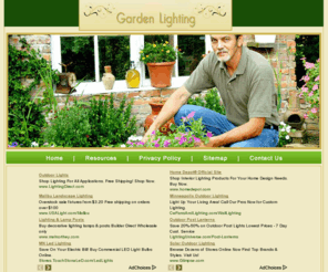 garden-lighting.info: Garden Lighting
If you love to spend time outside in your garden, you know how important outdoor lighting is to make your garden enjoyable any time of the day.