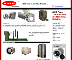 ahepl.com: AHE Fans - The Efficient Air Handling Solution
AHE Ventilatoren fans and impeller sales includes axial, in line centrifugal, bifurcated and tunnel type that incorporate Multi -Wing technology.