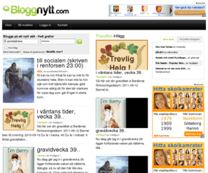 bloggnytt.com: Gratis blogg på ett helt nytt sätt - Bloggnytt.com
På bloggnytt når du ut till en helt ny målgrupp läsare.