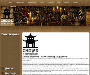 chowsemporium.com: Chows Emporium LARP fantasy clothing and role playing equipment
