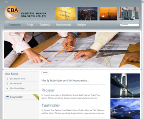 ebaelektrik.com: Anasayfa
Joomla - devingen portal motoru ve içerik yönetim sistemi