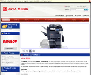 jayamesin.com: Jaya Mesin
Jaya Mesin photocopier printer scan fax fuji xerox brother develop 