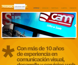 nicosal.com.ar: NicoSal.com (Nicolás Salomón) Santa Fe . Diseño web . Desarrollo web . Hosting . Dominios
NicoSal.com (de Nicolás Salomón) . Santa Fe . Diseño web, Desarrollo web, Hosting, E-mail marketing, Registro de dominios, Administración de redes sociales