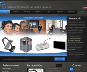 netcongress.org: Servizi tecnici per eventi, soluzioni audio video, impianti tecnici congressi, attrezzature tecniche eventi, tecnologie per congressi, convegni, meeting, fiere, service tecnico, audiovisivi, traduzione simultanea digitale, televoto, votazione elettronica, televotazione, voting system, ecm, live surgery, controllo accessi, rilevazione presenze a Napoli, Roma, Milano e in tutta Italia.
Necongress è una società di servizi tecnici congressuali specializzata nella progettazione e realizzazione di prodotti audiovisivi  per eventi e congressi.