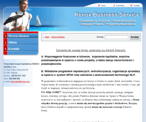 renox.biz: Renox Business Service
Doradztwo w Kryzysie - Restrukturyzacje - Obsługa Prawna -Programy Naprawcze