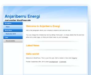 anjariberru-energi.com: Anjariberru Energi - Just another WordPress site
Anjariberru Energi - Just another WordPress site