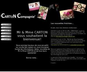 cartoncompagnie.com: CARTON Compagnie
Site officiel CARTON Compagnie