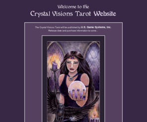 crystalvisionstarot.com: Crystal Visions Tarot: A Magickal Journey to Enlightenment. Fantasy Tarot Deck by Jennifer Galasso.
Crystal Visions Tarot: A Magickal Journey to Enlightenment. Fantasy Tarot Deck by Jennifer Galasso.