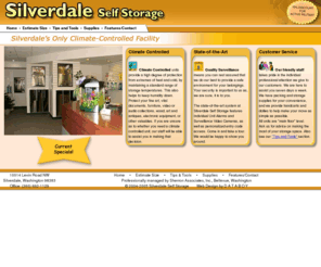 silverdaleselfstorage.com: Silverdale Self Storage - Silverdale's only climate controlled facility with individual unit alarms and military discounts
Silverdale's State of the Art Facility features Climate Controlled Storage, as well as boxes and other packing supplies.